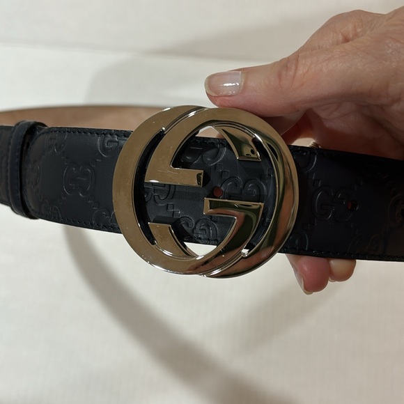 Authentic GUCCI BELT, Double G - Picture 2 of 16